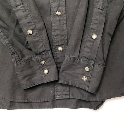 【中古品】【メンズ】 POLO BY RALPH LAUREN ポロバイラルフローレン WESTERN LS SHIRT ウエスタン ロングスリーブ シャツ トップス 146-261001-kh-11-izu サイズ：S カラー：ブラック 万代Net店