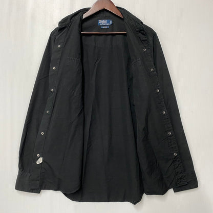 【中古品】【メンズ】 POLO BY RALPH LAUREN ポロバイラルフローレン WESTERN LS SHIRT ウエスタン ロングスリーブ シャツ トップス 146-261001-kh-11-izu サイズ：S カラー：ブラック 万代Net店