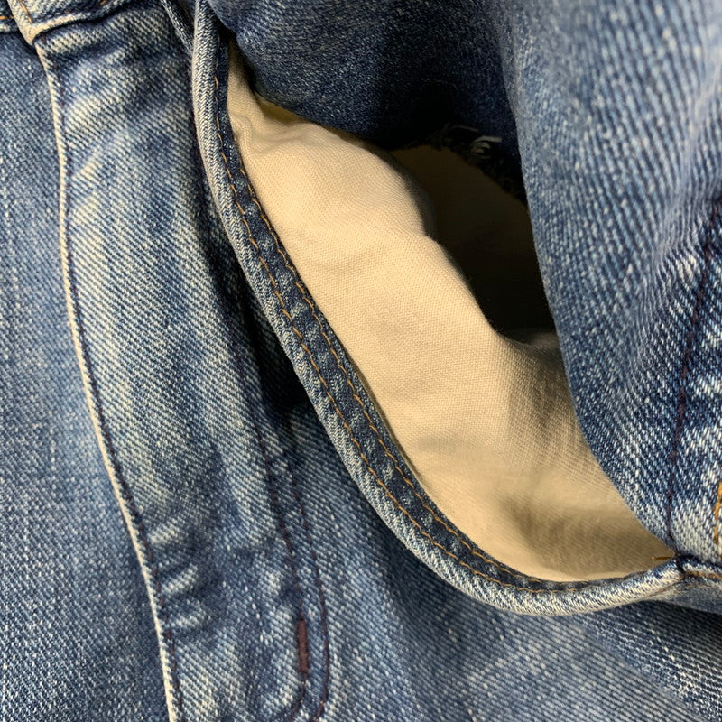 【中古品】【メンズ】 WRANGLER ラングラー × RON HERMAN ロンハーマン WS0103 BLUE BELL DENIM PANTS ブルーベリー デニム パンツ ボトムス 152-261004-sm-02-izu サイズ：M カラー：ライトブルー 万代Net店