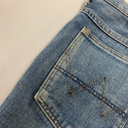 【中古品】【メンズ】 WRANGLER ラングラー × RON HERMAN ロンハーマン WS0103 BLUE BELL DENIM PANTS ブルーベリー デニム パンツ ボトムス 152-261004-sm-02-izu サイズ：M カラー：ライトブルー 万代Net店