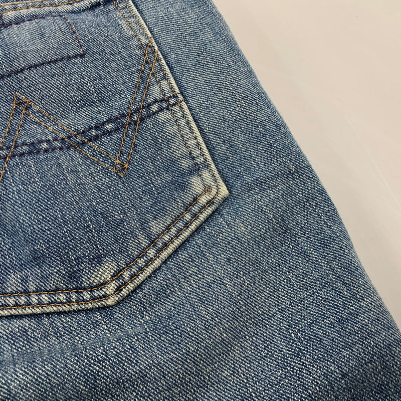 【中古品】【メンズ】 WRANGLER ラングラー × RON HERMAN ロンハーマン WS0103 BLUE BELL DENIM PANTS ブルーベリー デニム パンツ ボトムス 152-261004-sm-02-izu サイズ：M カラー：ライトブルー 万代Net店
