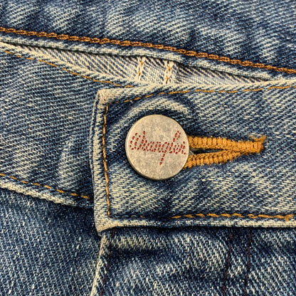 【中古品】【メンズ】 WRANGLER ラングラー × RON HERMAN ロンハーマン WS0103 BLUE BELL DENIM PANTS ブルーベリー デニム パンツ ボトムス 152-261004-sm-02-izu サイズ：M カラー：ライトブルー 万代Net店