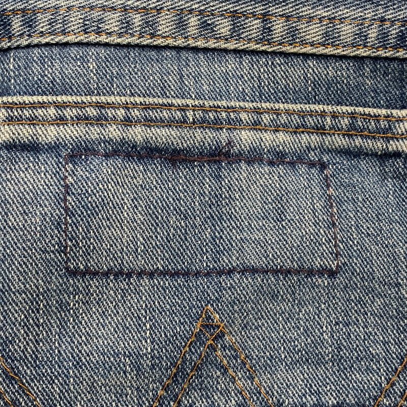 【中古品】【メンズ】 WRANGLER ラングラー × RON HERMAN ロンハーマン WS0103 BLUE BELL DENIM PANTS ブルーベリー デニム パンツ ボトムス 152-261004-sm-02-izu サイズ：M カラー：ライトブルー 万代Net店