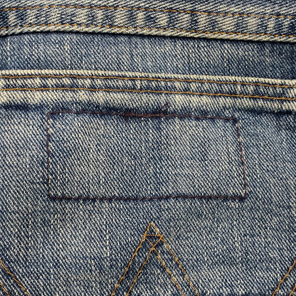 【中古品】【メンズ】 WRANGLER ラングラー × RON HERMAN ロンハーマン WS0103 BLUE BELL DENIM PANTS ブルーベリー デニム パンツ ボトムス 152-261004-sm-02-izu サイズ：M カラー：ライトブルー 万代Net店