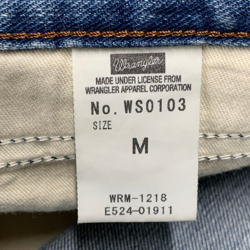 【中古品】【メンズ】 WRANGLER ラングラー × RON HERMAN ロンハーマン WS0103 BLUE BELL DENIM PANTS ブルーベリー デニム パンツ ボトムス 152-261004-sm-02-izu サイズ：M カラー：ライトブルー 万代Net店
