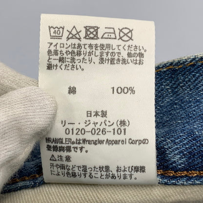 【中古品】【メンズ】 WRANGLER ラングラー × RON HERMAN ロンハーマン WS0103 BLUE BELL DENIM PANTS ブルーベリー デニム パンツ ボトムス 152-261004-sm-02-izu サイズ：M カラー：ライトブルー 万代Net店