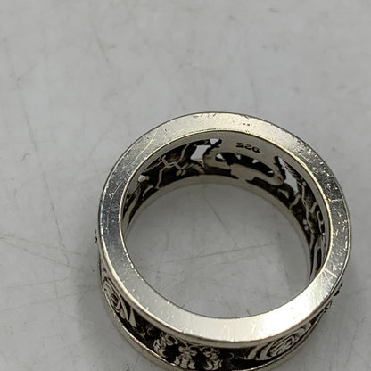 【中古品】【メンズ/レディース】 Justin Davis ジャスティンデイビス MY LOVE RING SRJ210 925 マイラブ リング 指輪 アクセサリー 192-261002-ay-07-izu カラー：シルバー 万代Net店