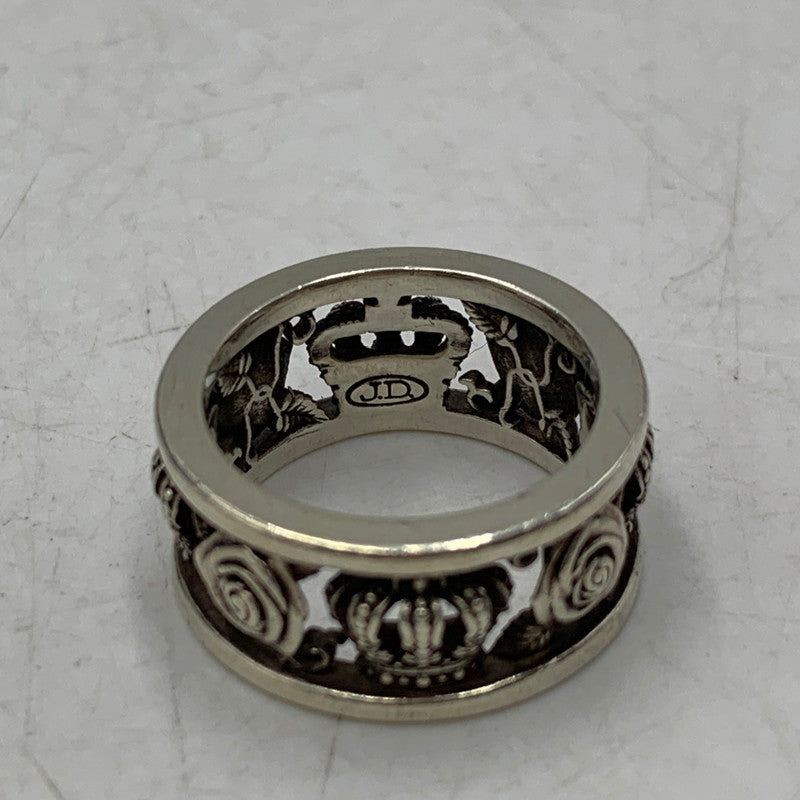 【中古品】【メンズ/レディース】 Justin Davis ジャスティンデイビス MY LOVE RING SRJ210 925 マイラブ リング 指輪 アクセサリー 192-261002-ay-07-izu カラー：シルバー 万代Net店