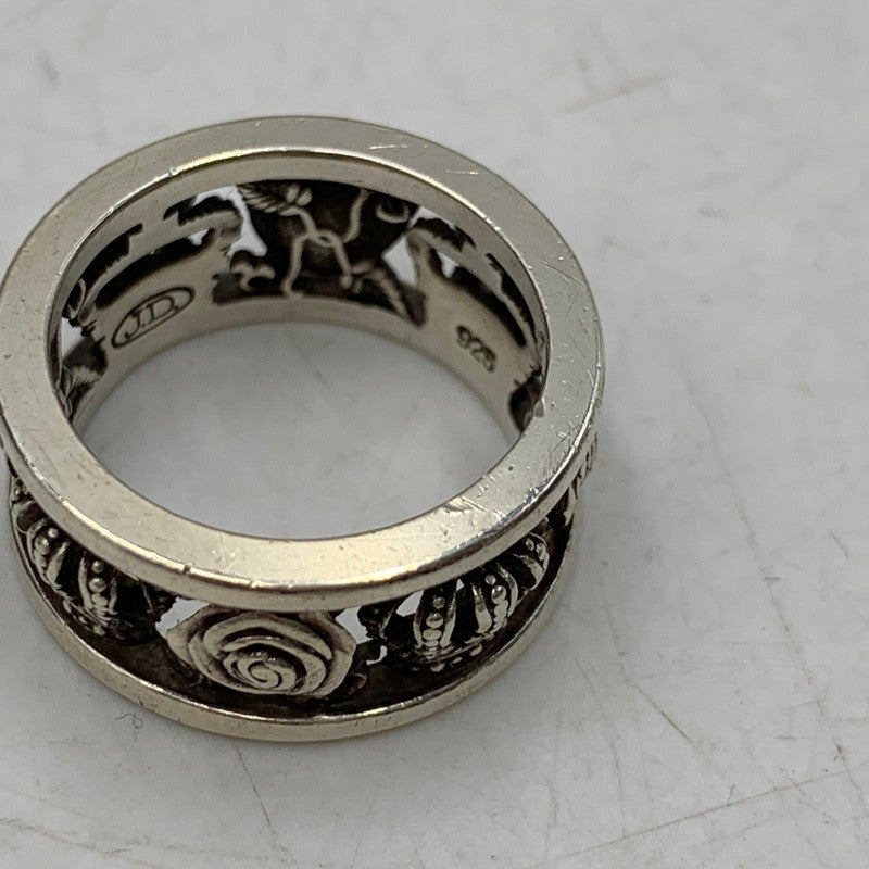 【中古品】【メンズ/レディース】 Justin Davis ジャスティンデイビス MY LOVE RING SRJ210 925 マイラブ リング 指輪 アクセサリー 192-261002-ay-07-izu カラー：シルバー 万代Net店