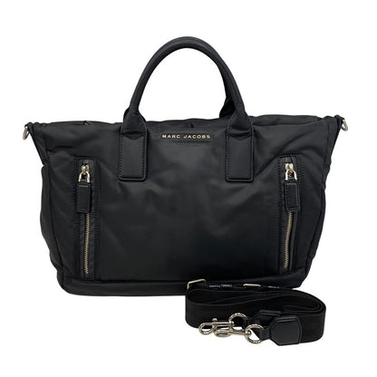 【中古品】【メンズ/レディース】 MARC JACOBS マークジェイコブス MALLORCA SMALL EAST WEST TOTE M0008140-001 マヨルカ スモール イースト ウエスト トート バッグ 2WAY 鞄 カバン 188-261002-ay-01-izu カラー：ブラック 万代Net店