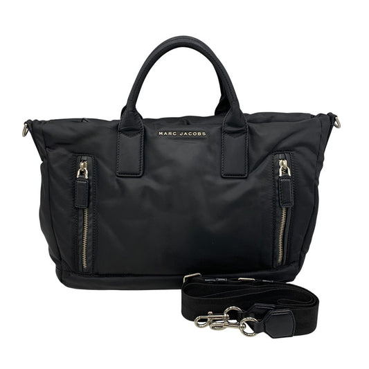 【中古品】【メンズ/レディース】 MARC JACOBS マークジェイコブス MALLORCA SMALL EAST WEST TOTE M0008140-001 マヨルカ スモール イースト ウエスト トート バッグ 2WAY 鞄 カバン 188-261002-ay-01-izu カラー：ブラック 万代Net店