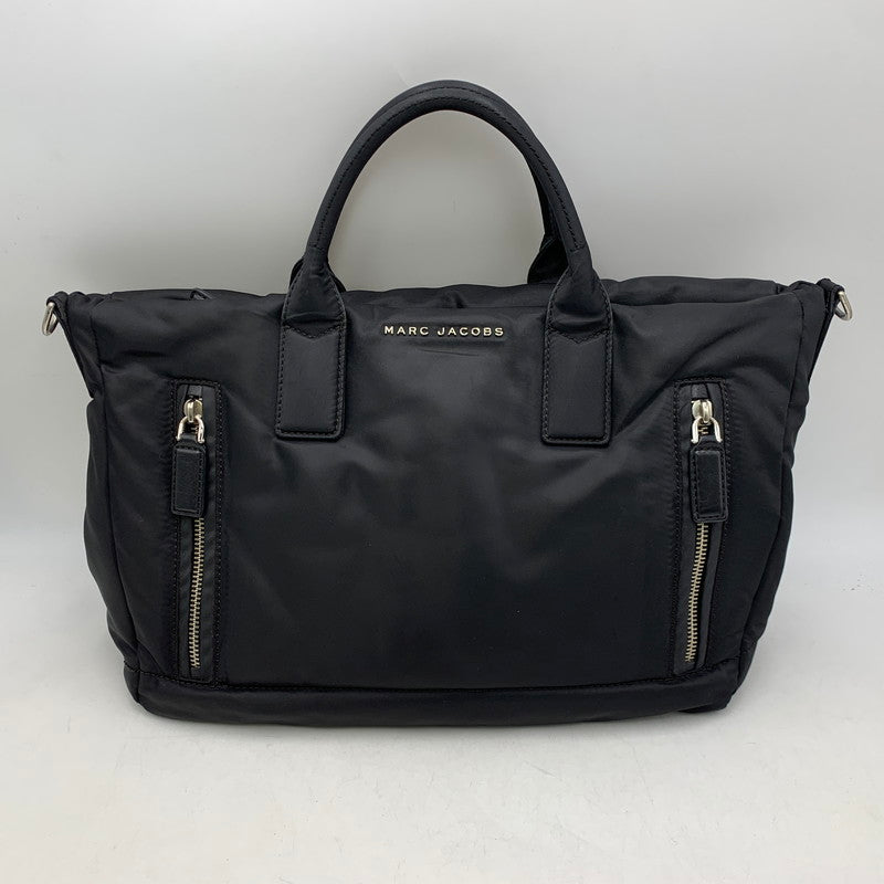 【中古品】【メンズ/レディース】 MARC JACOBS マークジェイコブス MALLORCA SMALL EAST WEST TOTE M0008140-001 マヨルカ スモール イースト ウエスト トート バッグ 2WAY 鞄 カバン 188-261002-ay-01-izu カラー：ブラック 万代Net店