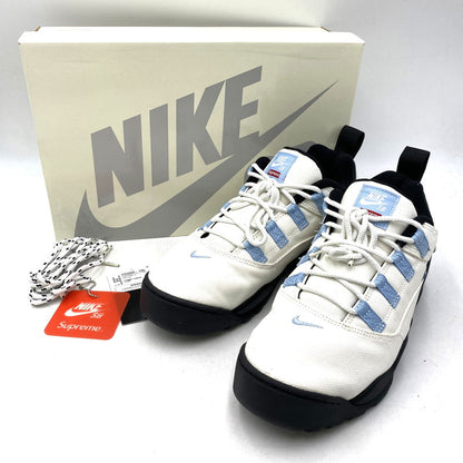 【中古美品】【メンズ】 NIKE SB ナイキエスビー×SUPREME シュプリーム FQ3000-100 24SS DARWIN LOW "WHITE" スニーカー 靴 160-261002-sm-10-izu サイズ：28ｃｍ カラー：WHITE 万代Net店