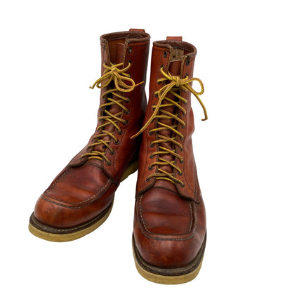 【中古品】【メンズ】 RED WING レッドウィング 877 USA製 裏半円犬タグ 91年製 90’S 8-INCH CLASSIC MOC ブーツ靴 164-261002-sm-01-izu サイズ：US11 カラー：オロラセット 万代Net店