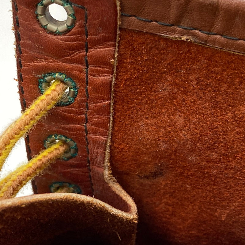 【中古品】【メンズ】 RED WING レッドウィング 877 USA製 裏半円犬タグ 91年製 90’S 8-INCH CLASSIC MOC ブーツ靴 164-261002-sm-01-izu サイズ：US11 カラー：オロラセット 万代Net店