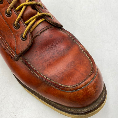【中古品】【メンズ】 RED WING レッドウィング 877 USA製 裏半円犬タグ 91年製 90’S 8-INCH CLASSIC MOC ブーツ靴 164-261002-sm-01-izu サイズ：US11 カラー：オロラセット 万代Net店