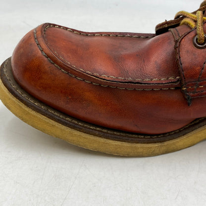【中古品】【メンズ】 RED WING レッドウィング 877 USA製 裏半円犬タグ 91年製 90’S 8-INCH CLASSIC MOC ブーツ靴 164-261002-sm-01-izu サイズ：US11 カラー：オロラセット 万代Net店
