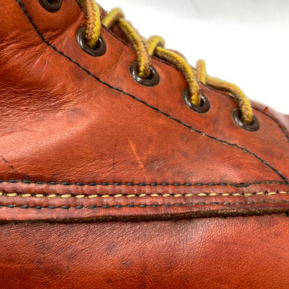 【中古品】【メンズ】 RED WING レッドウィング 877 USA製 裏半円犬タグ 91年製 90’S 8-INCH CLASSIC MOC ブーツ靴 164-261002-sm-01-izu サイズ：US11 カラー：オロラセット 万代Net店