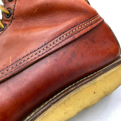 【中古品】【メンズ】 RED WING レッドウィング 877 USA製 裏半円犬タグ 91年製 90’S 8-INCH CLASSIC MOC ブーツ靴 164-261002-sm-01-izu サイズ：US11 カラー：オロラセット 万代Net店
