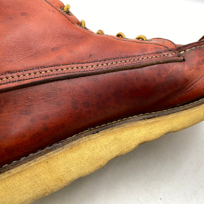 【中古品】【メンズ】 RED WING レッドウィング 877 USA製 裏半円犬タグ 91年製 90’S 8-INCH CLASSIC MOC ブーツ靴 164-261002-sm-01-izu サイズ：US11 カラー：オロラセット 万代Net店