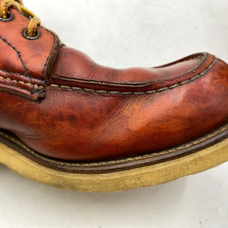 【中古品】【メンズ】 RED WING レッドウィング 877 USA製 裏半円犬タグ 91年製 90’S 8-INCH CLASSIC MOC ブーツ靴 164-261002-sm-01-izu サイズ：US11 カラー：オロラセット 万代Net店