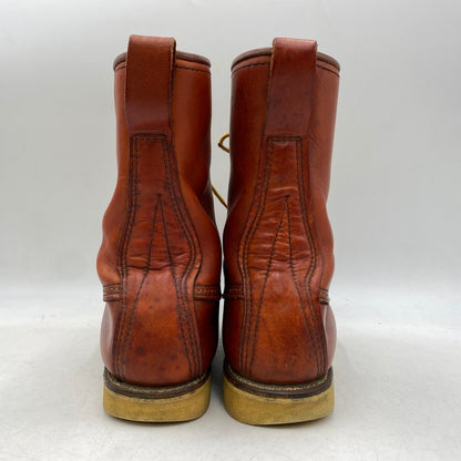 【中古品】【メンズ】 RED WING レッドウィング 877 USA製 裏半円犬タグ 91年製 90’S 8-INCH CLASSIC MOC ブーツ靴 164-261002-sm-01-izu サイズ：US11 カラー：オロラセット 万代Net店