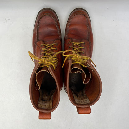 【中古品】【メンズ】 RED WING レッドウィング 877 USA製 裏半円犬タグ 91年製 90’S 8-INCH CLASSIC MOC ブーツ靴 164-261002-sm-01-izu サイズ：US11 カラー：オロラセット 万代Net店