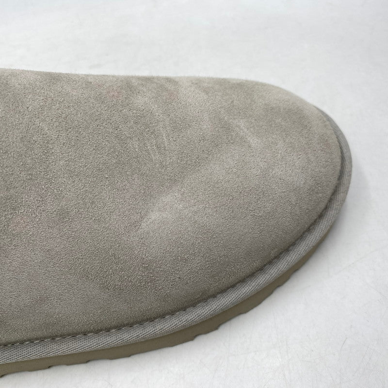 【中古美品】【メンズ】 UGG アグ 1002072 MENS CLASSIC MINI "GRAY" ムートンブーツ 靴 164-261002-sm-04-izu サイズ：28ｃｍ カラー：GRAY 万代Net店