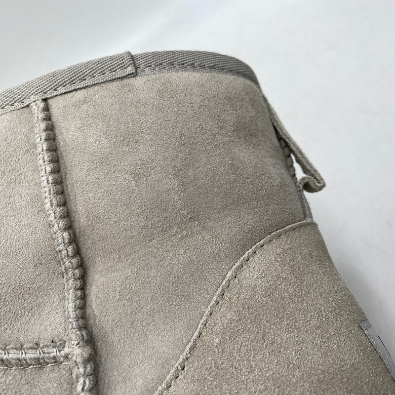 【中古美品】【メンズ】 UGG アグ 1002072 MENS CLASSIC MINI "GRAY" ムートンブーツ 靴 164-261002-sm-04-izu サイズ：28ｃｍ カラー：GRAY 万代Net店