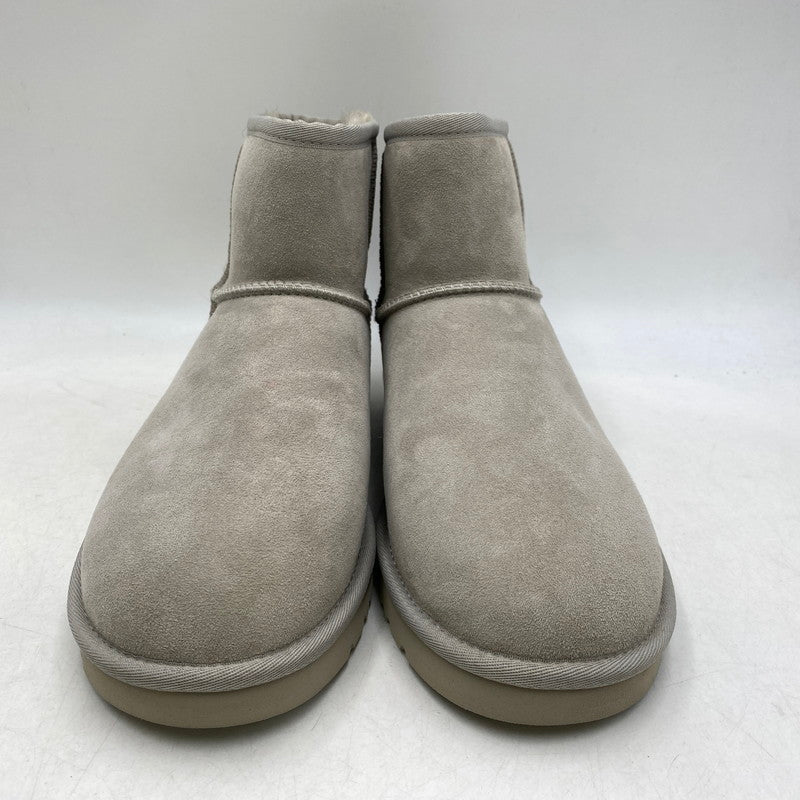 【中古美品】【メンズ】 UGG アグ 1002072 MENS CLASSIC MINI "GRAY" ムートンブーツ 靴 164-261002-sm-04-izu サイズ：28ｃｍ カラー：GRAY 万代Net店
