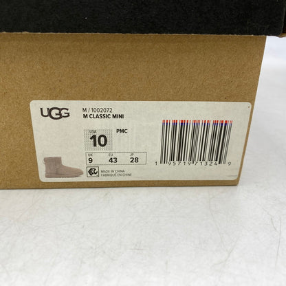 【中古美品】【メンズ】 UGG アグ 1002072 MENS CLASSIC MINI "GRAY" ムートンブーツ 靴 164-261002-sm-04-izu サイズ：28ｃｍ カラー：GRAY 万代Net店