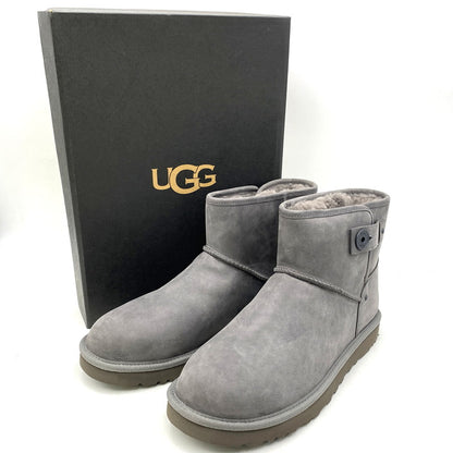 【中古美品】【メンズ】 UGG アグ 1002072 MENS BENI "GRAY" ムートンブーツ 靴 164-261002-sm-05-izu サイズ：28ｃｍ カラー：GRAY 万代Net店