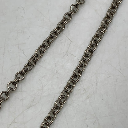 【中古品】【メンズ/レディース】 DOLCE&GABBANA ドルチェアンドガッバーナ DG LOGO NECKLACE DGロゴ ネックレス アクセサリー 192-261002-ay-06-izu カラー：シルバー 万代Net店