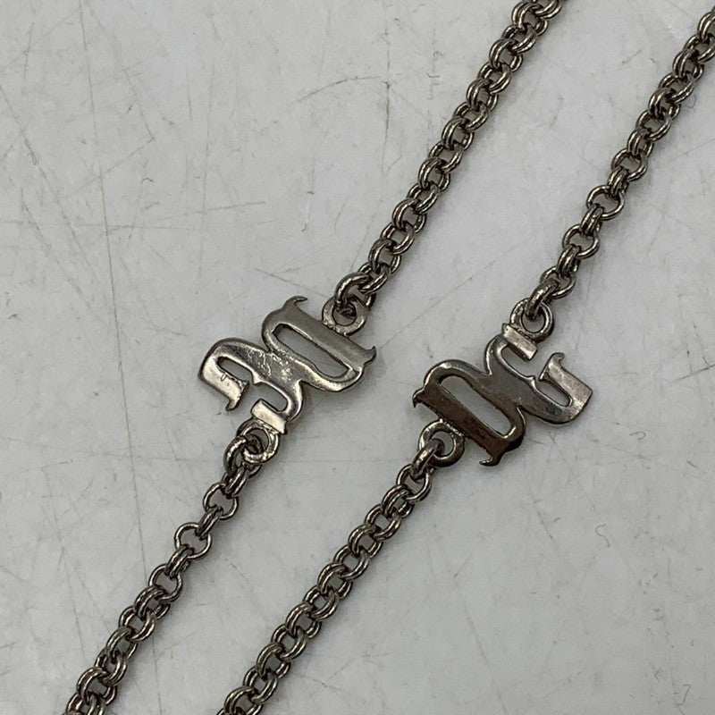 【中古品】【メンズ/レディース】 DOLCE&GABBANA ドルチェアンドガッバーナ DG LOGO NECKLACE DGロゴ ネックレス アクセサリー 192-261002-ay-06-izu カラー：シルバー 万代Net店