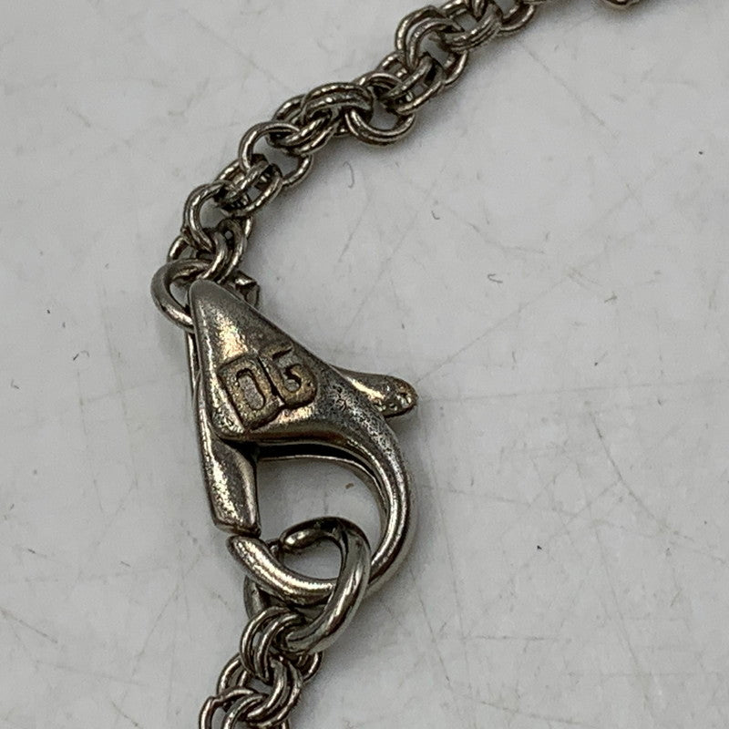 【中古品】【メンズ/レディース】 DOLCE&GABBANA ドルチェアンドガッバーナ DG LOGO NECKLACE DGロゴ ネックレス アクセサリー 192-261002-ay-06-izu カラー：シルバー 万代Net店