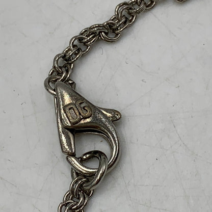【中古品】【メンズ/レディース】 DOLCE&GABBANA ドルチェアンドガッバーナ DG LOGO NECKLACE DGロゴ ネックレス アクセサリー 192-261002-ay-06-izu カラー：シルバー 万代Net店