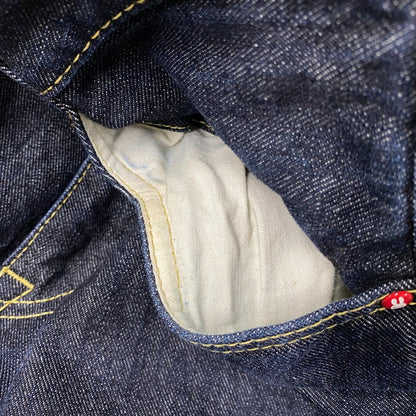 【中古品】【メンズ】 CUNE キューン KS07FN10 2連ペイントうさぎ デニムパンツ ボトムス 153-261025-yn-03-izu サイズ：34 カラー：インディゴ 万代Net店