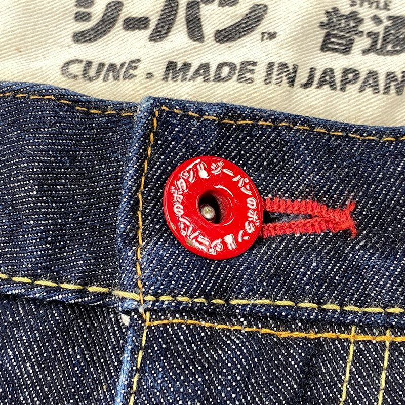 【中古品】【メンズ】 CUNE キューン KS07FN10 2連ペイントうさぎ デニムパンツ ボトムス 153-261025-yn-03-izu サイズ：34 カラー：インディゴ 万代Net店