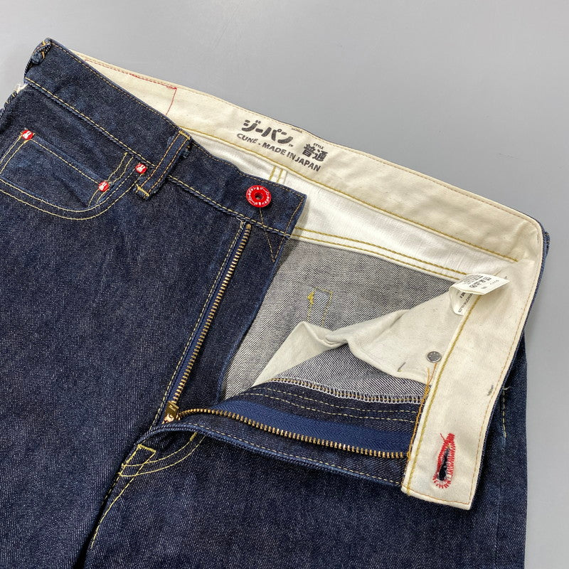【中古品】【メンズ】 CUNE キューン KS07FN10 2連ペイントうさぎ デニムパンツ ボトムス 153-261025-yn-03-izu サイズ：34 カラー：インディゴ 万代Net店
