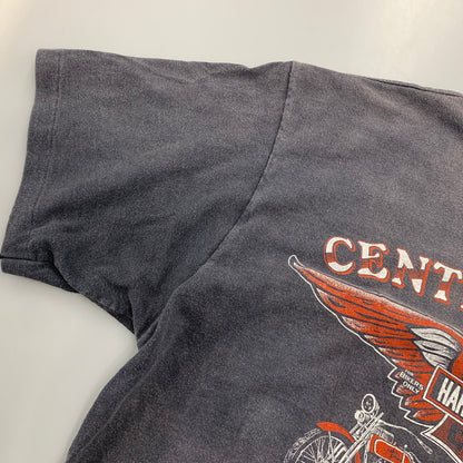 【現状渡し品】【メンズ】 HARLEY-DAVIDSON ハーレーダビッドソン CENTRAL TEXAS AUSTIN POCKET SS TEE セントラル テキサス オースティン ポケット ショートスリーブ Tシャツ 146-261022-yn-03-izu サイズ：XL カラー：グレー 万代Net店