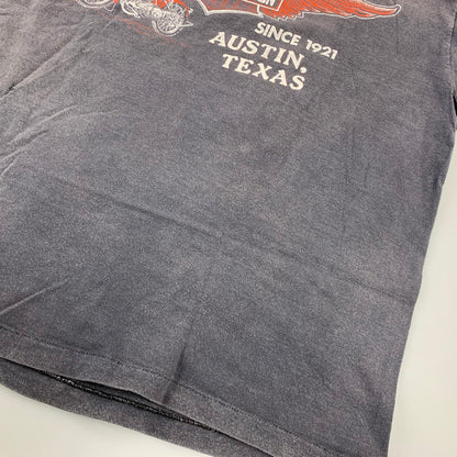 【現状渡し品】【メンズ】 HARLEY-DAVIDSON ハーレーダビッドソン CENTRAL TEXAS AUSTIN POCKET SS TEE セントラル テキサス オースティン ポケット ショートスリーブ Tシャツ 146-261022-yn-03-izu サイズ：XL カラー：グレー 万代Net店