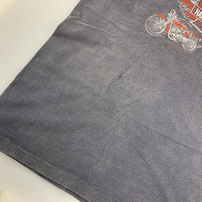 【現状渡し品】【メンズ】 HARLEY-DAVIDSON ハーレーダビッドソン CENTRAL TEXAS AUSTIN POCKET SS TEE セントラル テキサス オースティン ポケット ショートスリーブ Tシャツ 146-261022-yn-03-izu サイズ：XL カラー：グレー 万代Net店