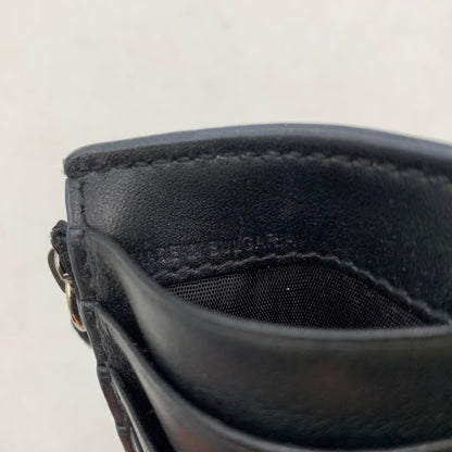 【中古品】【メンズ/レディース】 JIMMY CHOO ジミーチュウ CARD＆COIN CASE カード＆コインケース 財布 小物 200-261002-ay-08-izu カラー：グレー系×ブラック 万代Net店