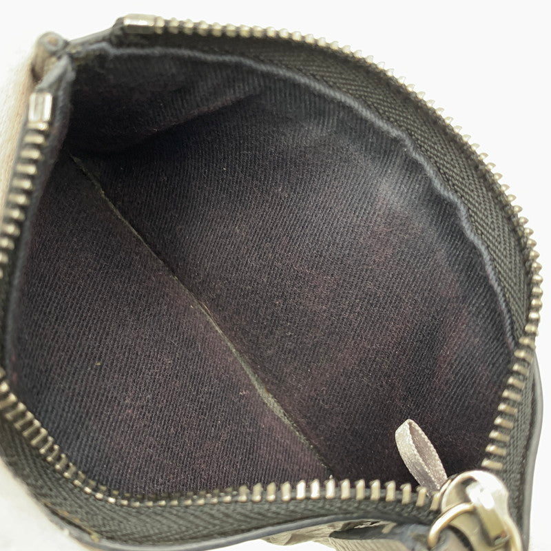 【中古品】【メンズ/レディース】 JIMMY CHOO ジミーチュウ CARD＆COIN CASE カード＆コインケース 財布 小物 200-261002-ay-08-izu カラー：グレー系×ブラック 万代Net店