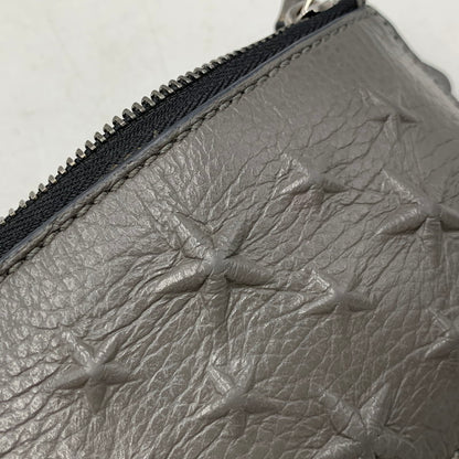 【中古品】【メンズ/レディース】 JIMMY CHOO ジミーチュウ CARD＆COIN CASE カード＆コインケース 財布 小物 200-261002-ay-08-izu カラー：グレー系×ブラック 万代Net店