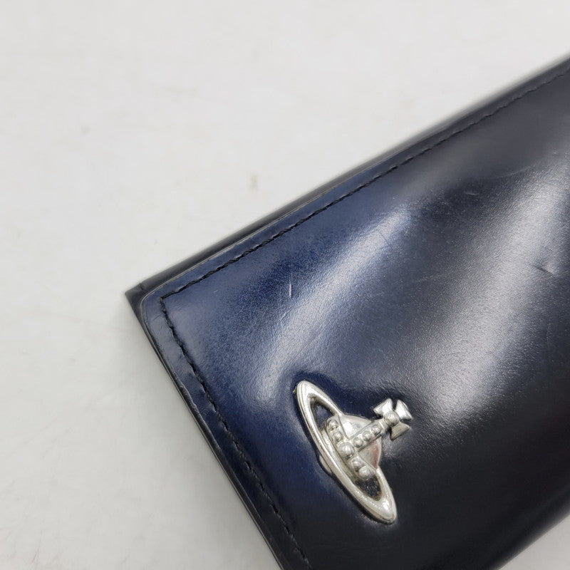【中古品】【メンズ/レディース】 Vivienne WestwoodMAN ヴィヴィアンウエストウッドマン ADVAN SMART KEY CASE スマートキーケース 200-261008-as-22-izu カラー：ネイビー系 万代Net店