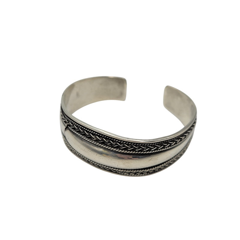 【中古品】【メンズ/レディース】 UNKNOWN 925 KOMARU TRIVAL DESIGN BANGLE トライバル デザイン バングル アクセサリー 191-261007-kh-02-izu カラー：シルバー 万代Net店