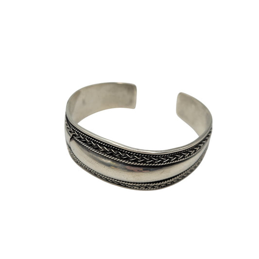 【中古品】【メンズ/レディース】 UNKNOWN 925 KOMARU TRIVAL DESIGN BANGLE トライバル デザイン バングル アクセサリー 191-261007-kh-02-izu カラー：シルバー 万代Net店