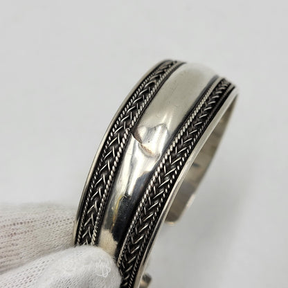 【中古品】【メンズ/レディース】 UNKNOWN 925 KOMARU TRIVAL DESIGN BANGLE トライバル デザイン バングル アクセサリー 191-261007-kh-02-izu カラー：シルバー 万代Net店