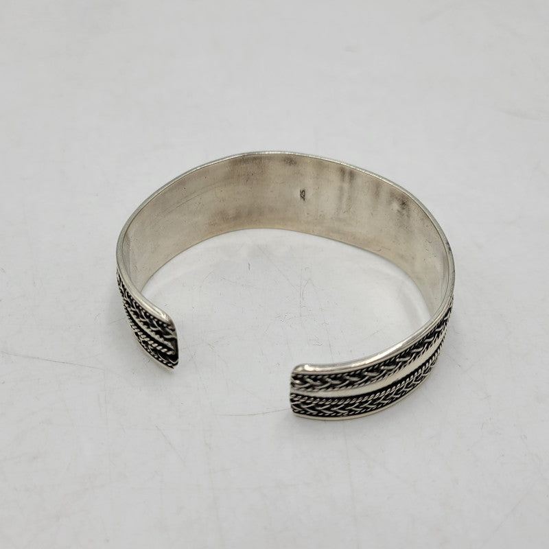 【中古品】【メンズ/レディース】 UNKNOWN 925 KOMARU TRIVAL DESIGN BANGLE トライバル デザイン バングル アクセサリー 191-261007-kh-02-izu カラー：シルバー 万代Net店